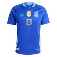 Camiseta Argentina Cristian Romero #13 Visitante Equipación Copa America 2024 manga corta